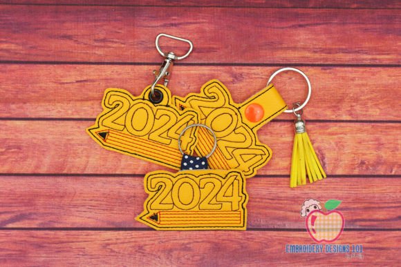 A Designer’s Review: Class of 2024 Keychain Embroidery