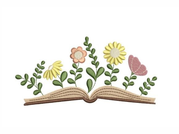 A Practical Review of the Floral Book Embroidery Design