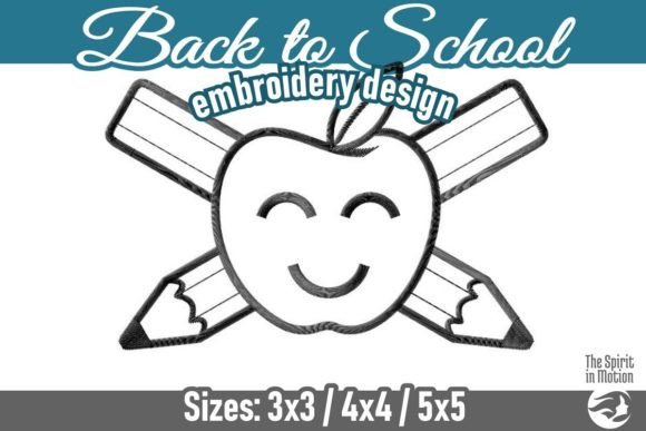 Back to School Apple and Pencils Vol 2