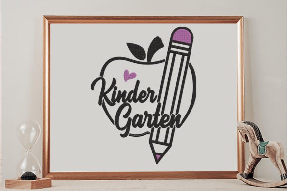 Charming Apple Pencil Kindergarten Design