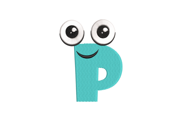 Embroidery Review: Funny Letter P for Business Merchandise