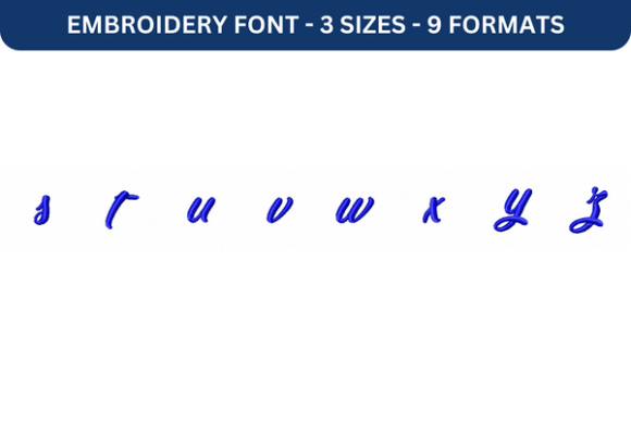 Exploring Reality Sunday Font Lower S to Z