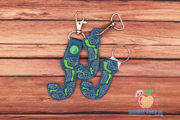Review: Designer Letters J Keyfob Keychain ITH