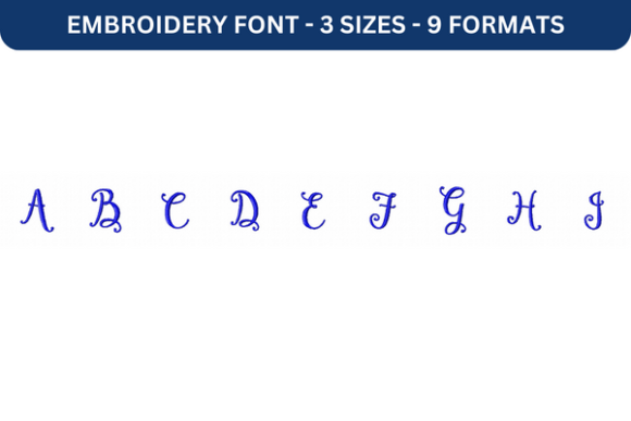Secret Garden Font: A Premium Embroidery Choice
